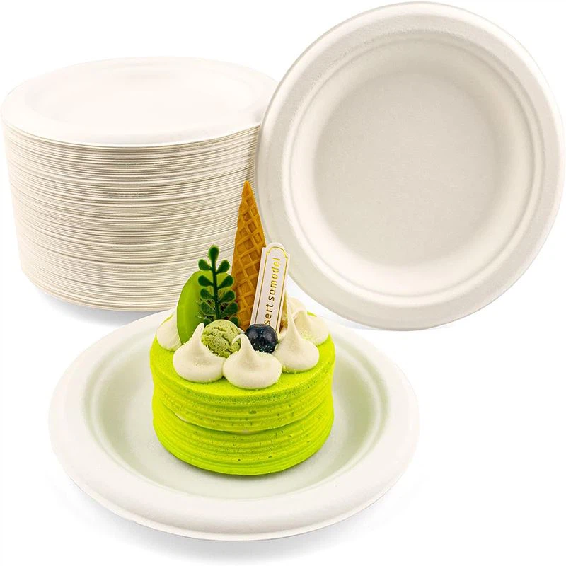 Talerze z trzciny cukrowej